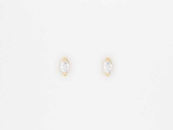 Navette Diamond Earrings Sarah Appleton Fine Jewelry