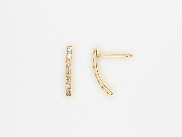 Sarah Appleton Convex Diamond earrings