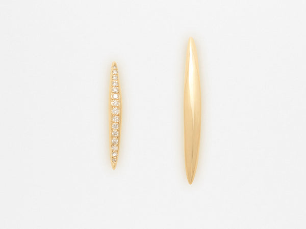 Arch Earrings Diamond + Arch Earring G Sarah Appleton