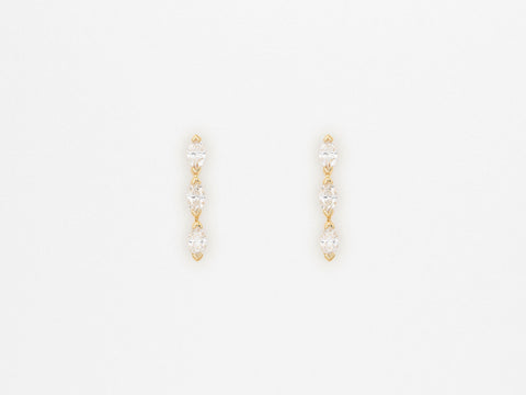 U Navette Diamond Earrings Sarah Appleton Fine Jewelry